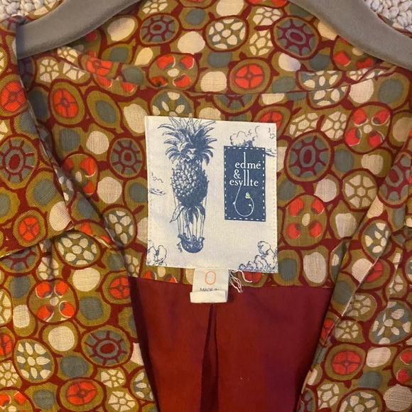 edme and esyllte dress great quality no stains or flaws size 0 - Picture 2 of 3